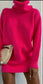 ElysMode Shirts & Tops Free Size / Fouchia Knitwear Dress Sweater
