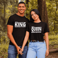 ElysMode Top Matching T-Shirts (King & Queen)