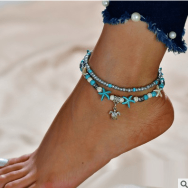 Elysmode Anklet Handmade Ocean Anklet