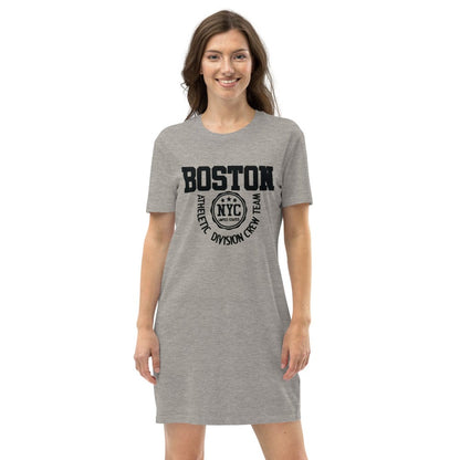 ElysMode Heather Grey / XS Boston Dress T-Shirt