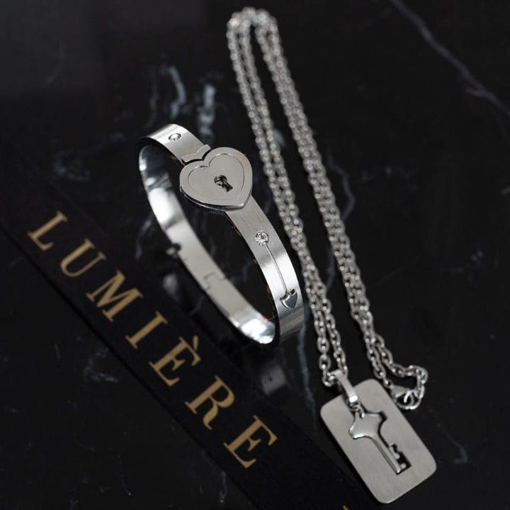 Elysmode Bracelet Love Lock Set