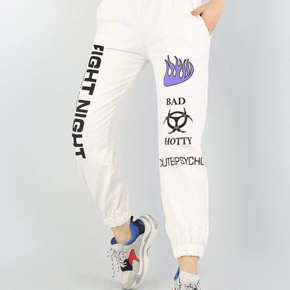 ElysMode White / M/L FightNight Pants