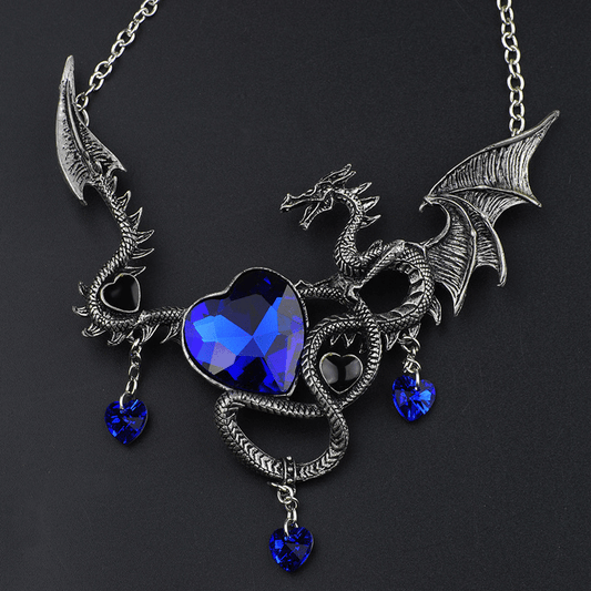 Elysmode Necklace Mythical Dragon Necklace