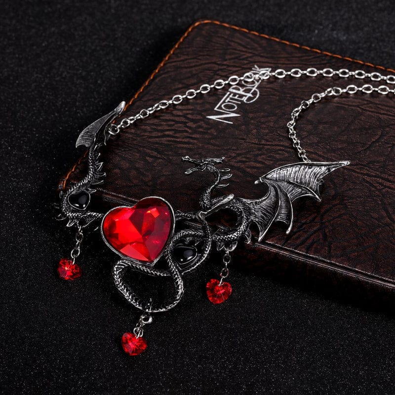 Elysmode Necklace Mythical Dragon Necklace