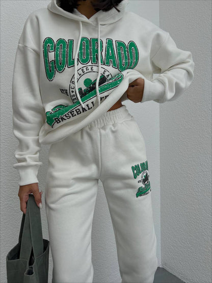 Elysmode Outfit Sets Small (Oversize) / White Colorado
