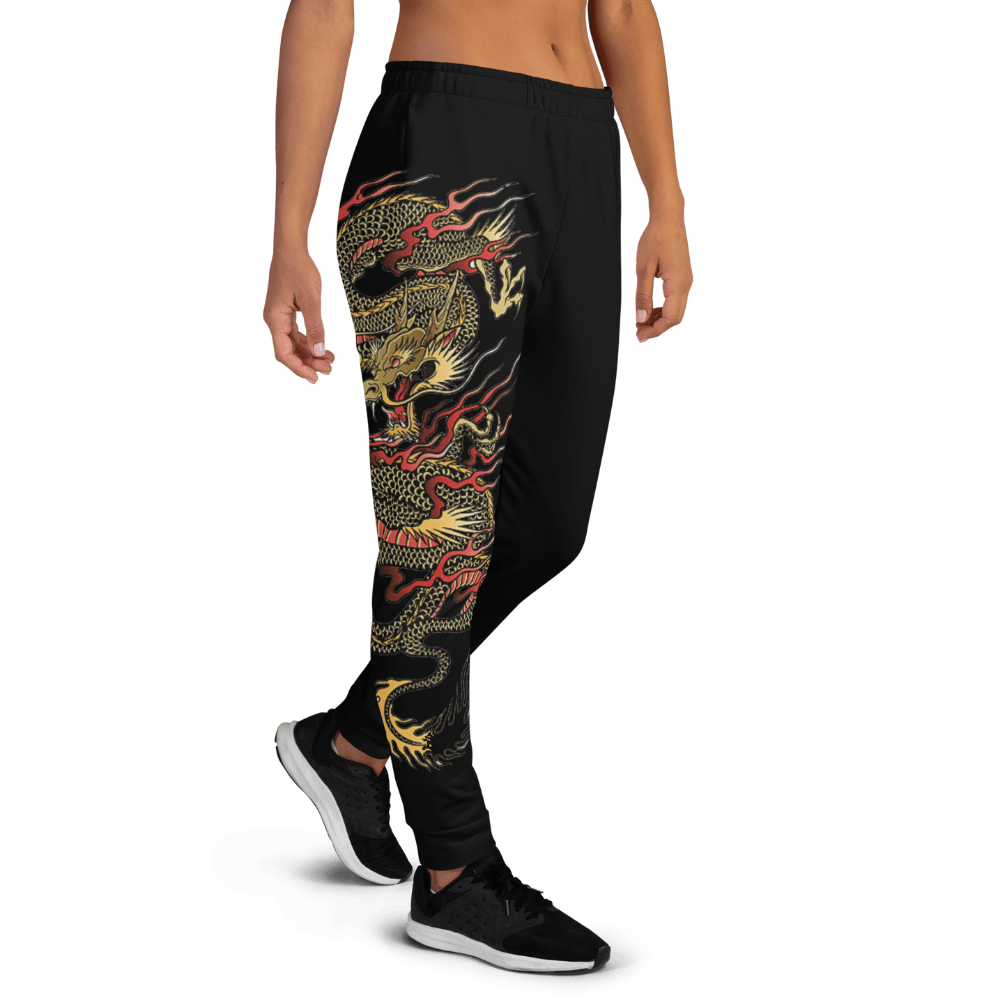 ElysMode Pants Dragon Black Sweatpants