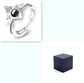 Ring Magic Cube Ring worldofcouple Silver with Box