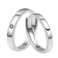 Elysmode Ring Sun and Moon Love Couple Ring