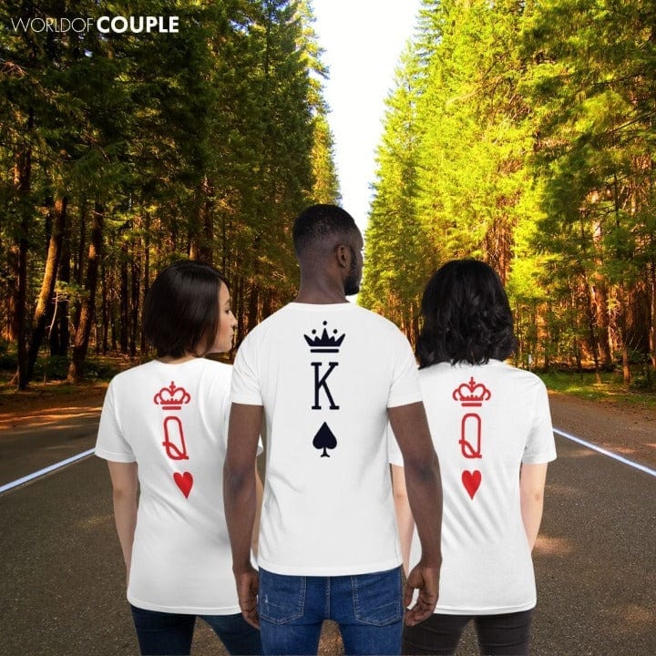 Elysmode Shirts King & Queen Card Shirts