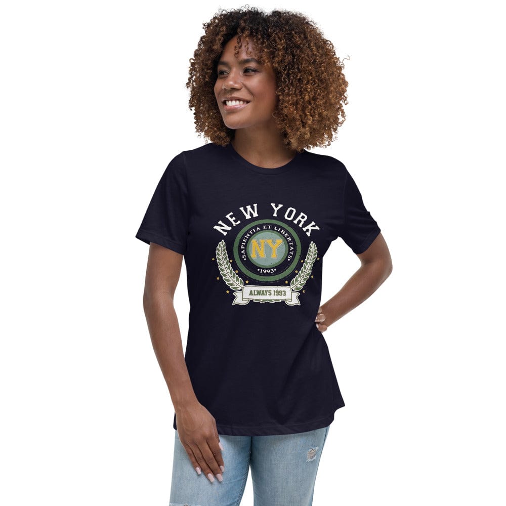 Elysmode Shirts Navy / S New York T-Shirt