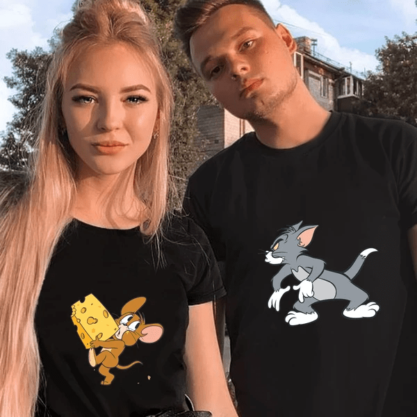 Shirts Tom & Jerry Funny Shirts worldofcouple