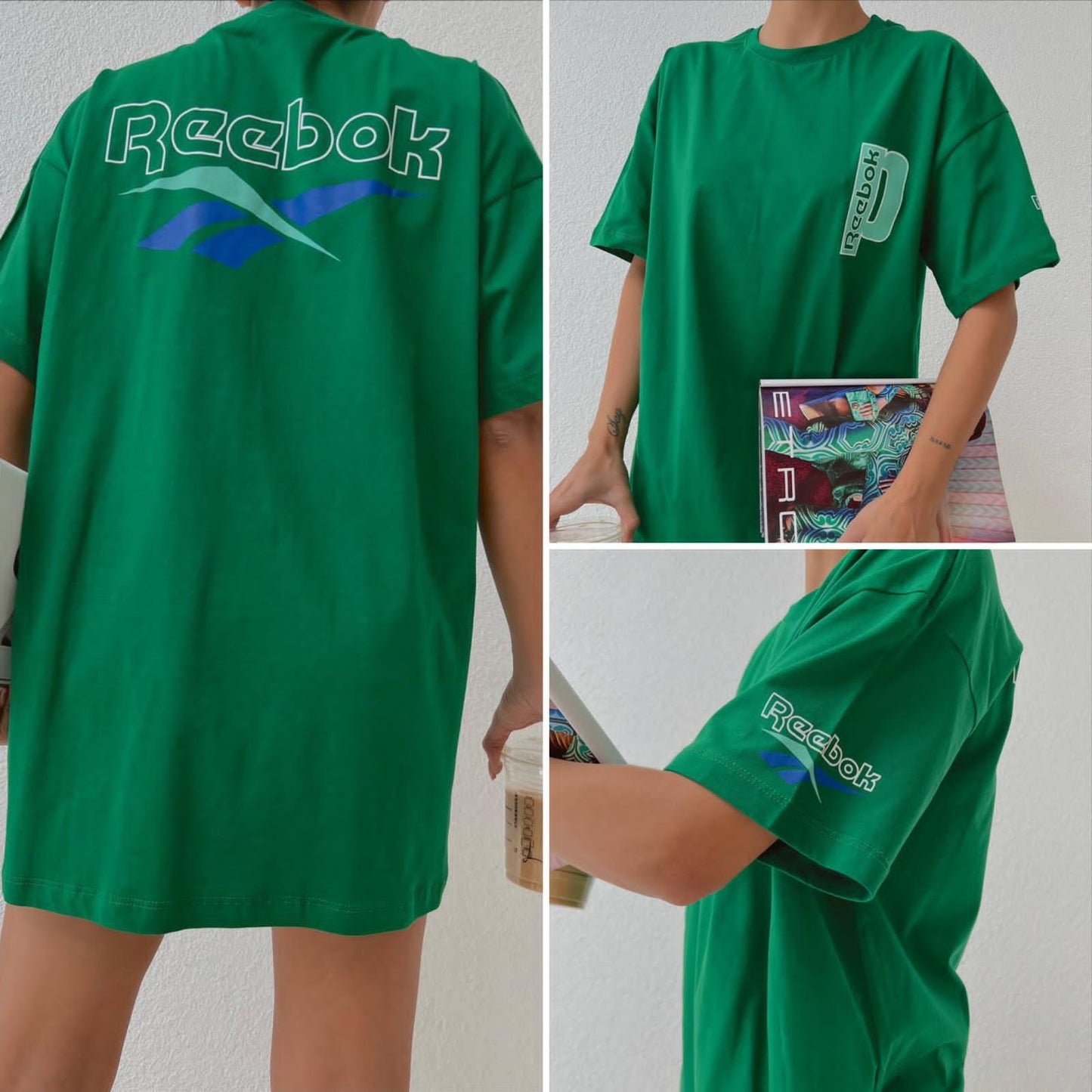 ElysMode Shirts & Tops S / Green Reebok