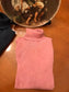 ElysMode Shirts & Tops Pink Turtleneck Pink