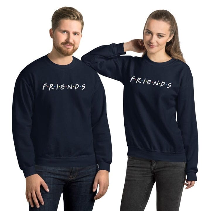 Sweatshirts Friends Sweatshirts world of couple Navy / S