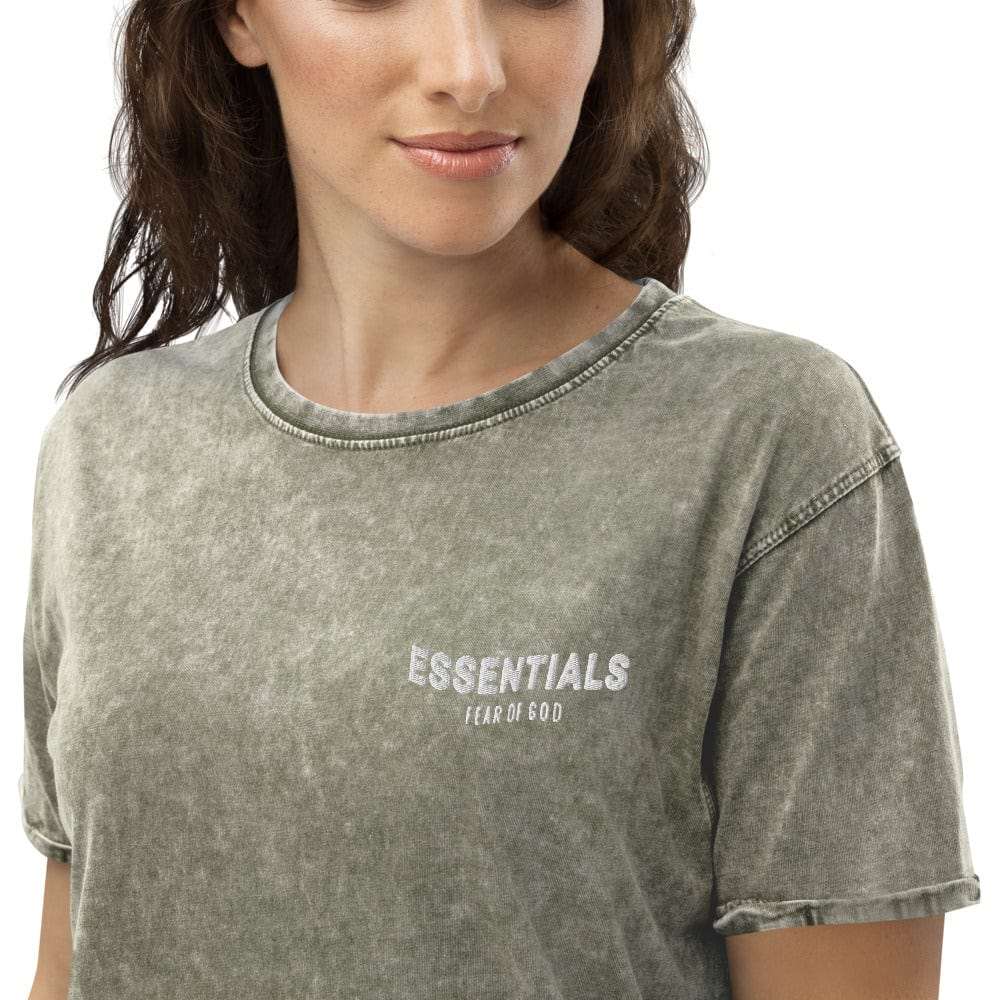 ElysMode T-Shirts Denim Essential T-Shirt