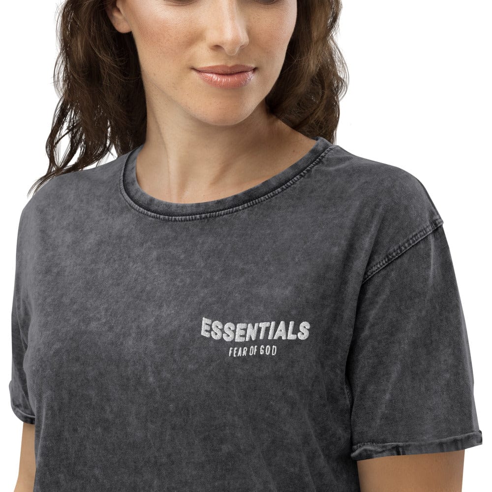 ElysMode T-Shirts Denim Essential T-Shirt