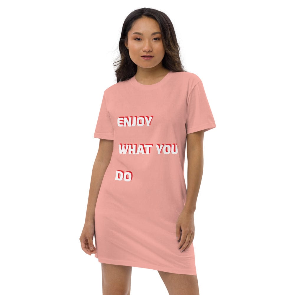 Elysmode T-Shirts Canyon Pink / XS Enjoy What You Do