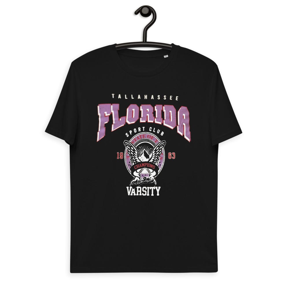 Elysmode T-Shirts Black / S Florida Organic T-Shirt