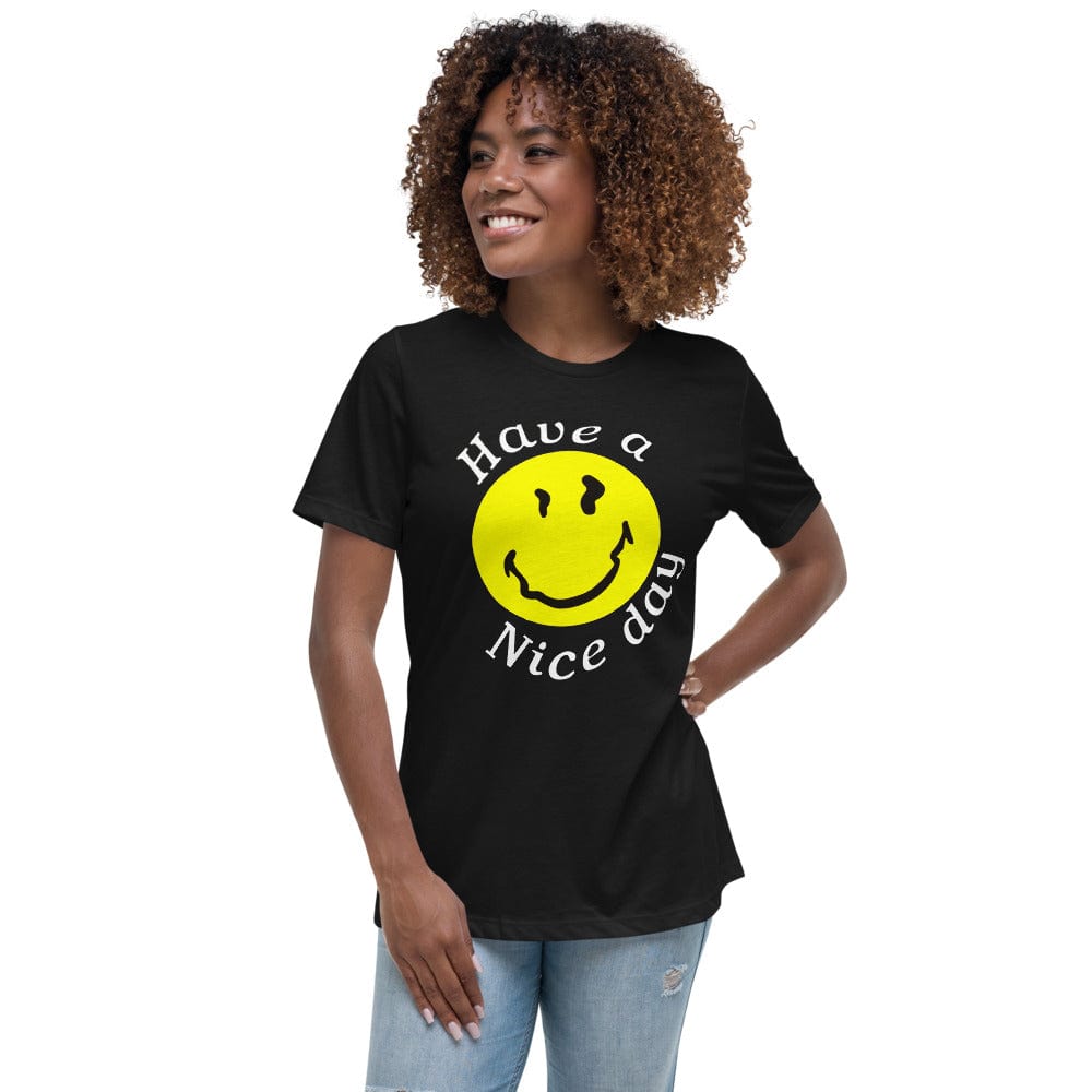 Elysmode T-Shirts Black / S Have A Nice Day T