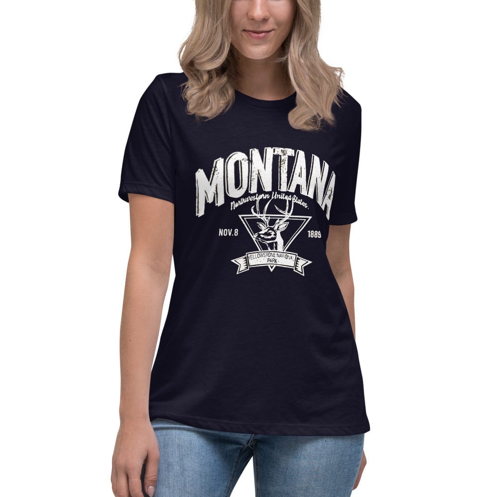 worldofcouple T-Shirts Navy / S Montana T-Shirt