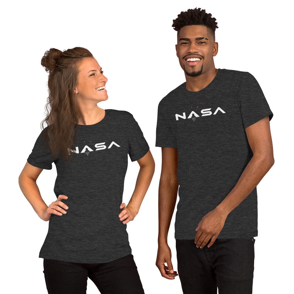 worldofcouple T-Shirts Dark Grey Heather / XS NASA