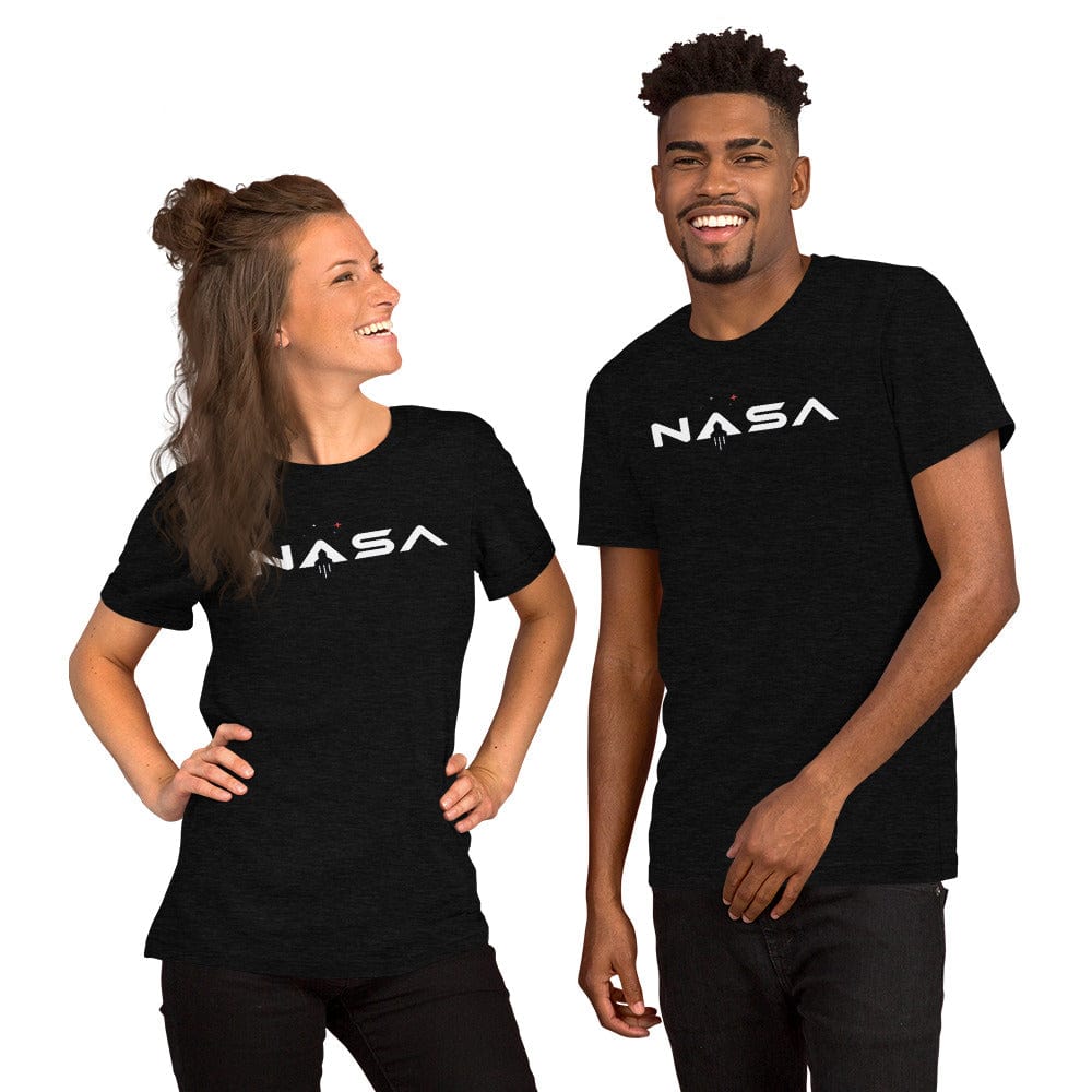 worldofcouple T-Shirts Black Heather / XS NASA