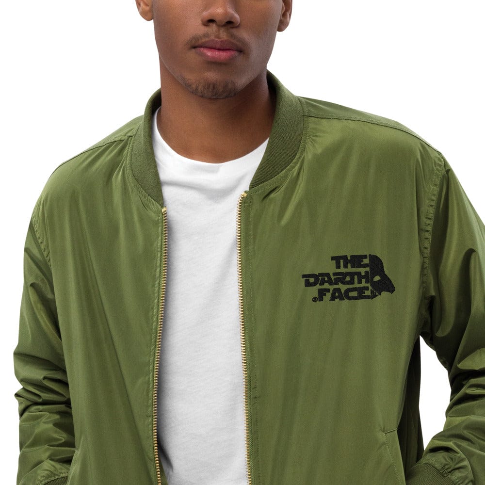 ElysMode The Darth Face Premium Recycled Bomber Jacket